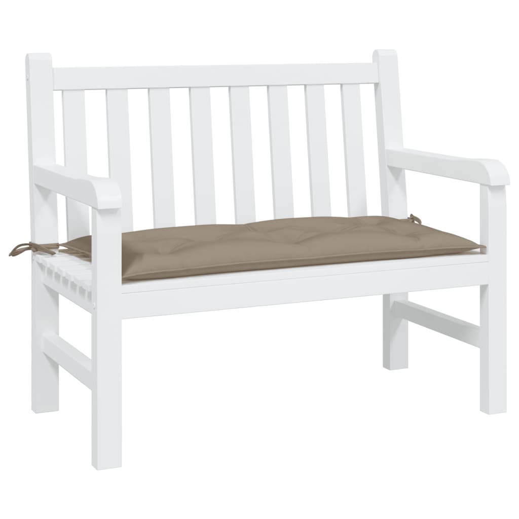 Vidaxx Gartenbankauflage 100x50x7 cm Oxford-Stoff taupe