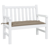 Vidaxx Gartenbankauflage 100x50x7 cm Oxford-Stoff taupe