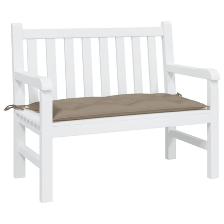 Vidaxx Gartenbankauflage 100x50x7 cm Oxford-Stoff taupe