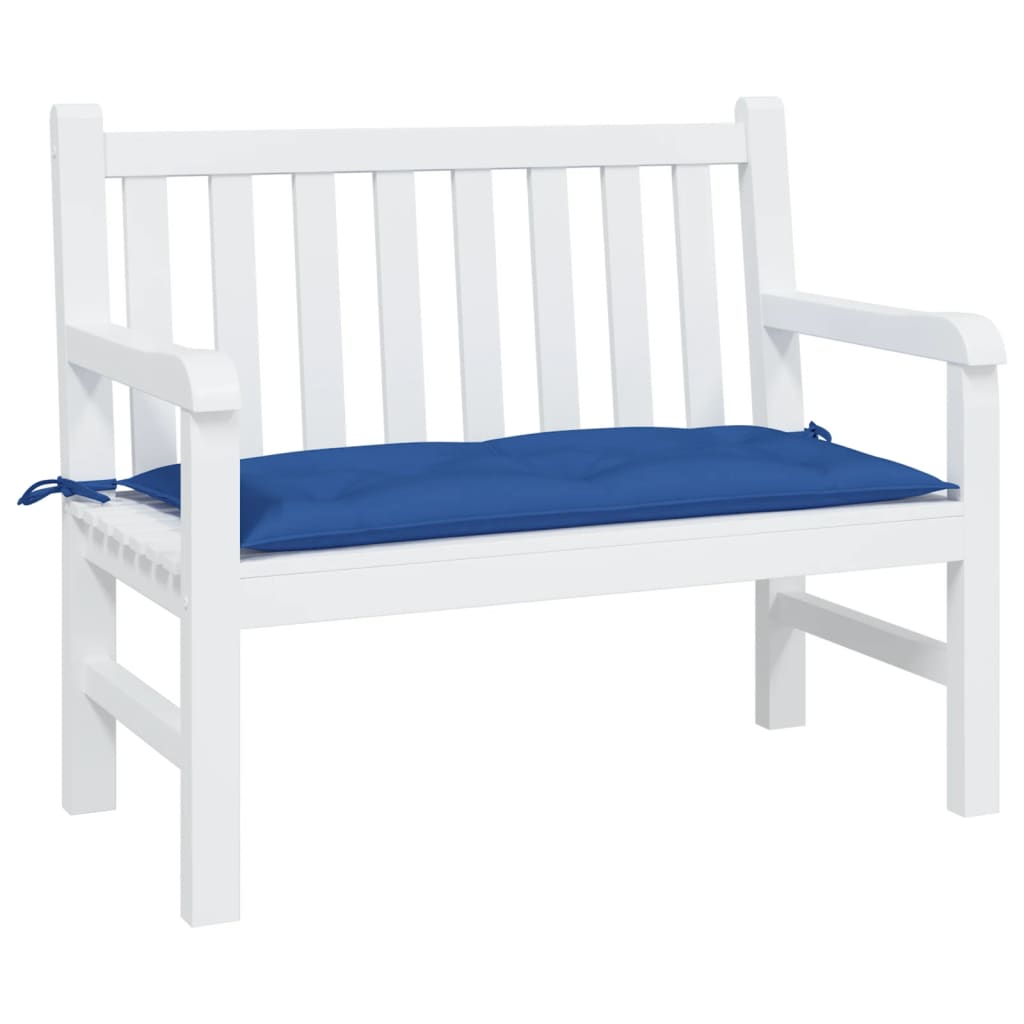 VidaXL Gartenbankauflage 100x50x7 cm Oxford-Stoff blau