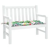 Vidaxl Garden Bench Cushion 100x50x7 cm Oxford Stoff Multi -Colored