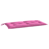 Vidaxx Gartenbankauflage 100x50x7 cm Oxford-Stoff rosa