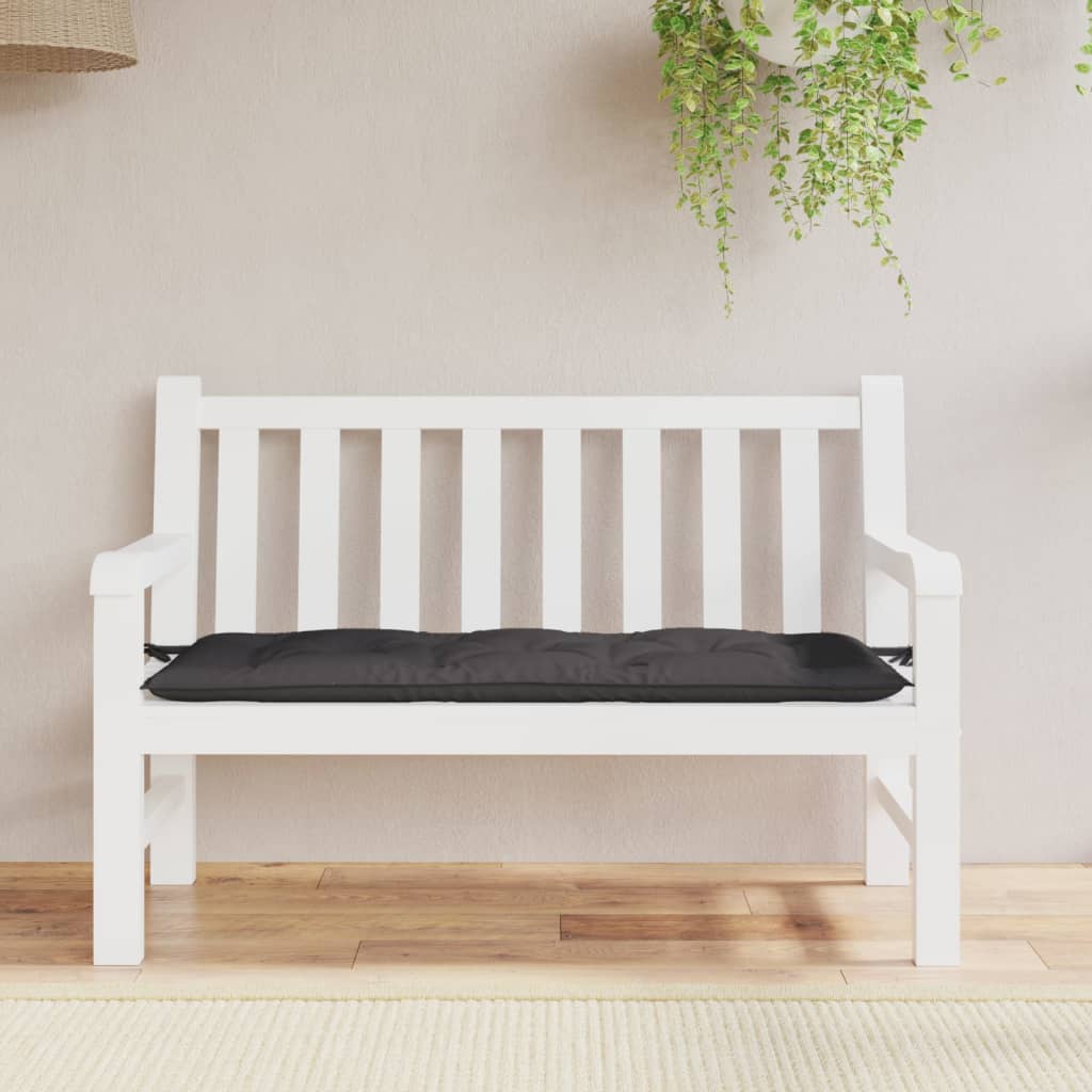 Vidaxl Garden Bench Cushion 120x50x7 CM Oxford Fabric Antracita -Coled