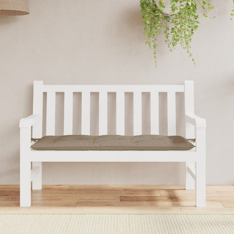 Vidaxx Gartenbankauflage 120x50x7 cm Oxford-Stoff taupe