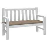 Vidaxx Gartenbankauflage 120x50x7 cm Oxford-Stoff taupe