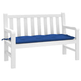 VidaXL Gartenbankauflage 120x50x7 cm Oxford-Stoff blau