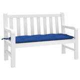 Vidaxl Garden Bench Cushion 120x50x7 cm tessuto blu blu blu