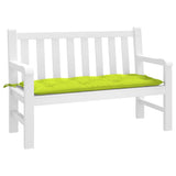 Vidaxl Garden Bench Cushion 120x50x7 cm Oxford Stoff Clear Green