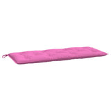 Vidaxl Garden bench cushion 120x50x7 cm Fabric Pink