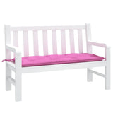 Vidaxl Garden bench cushion 120x50x7 cm Fabric Pink