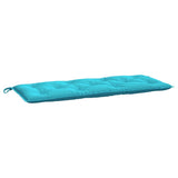 VidaXL Gartenbankauflage 120x50x7 cm Stoff Türkis