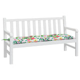 Vidaxl Garden Bench polštář 150x50x7 cm Oxford Fabric Multi -rozložený