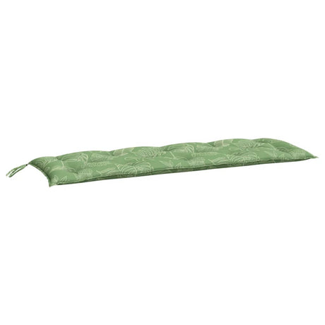 Vidaxx Gartenbankauflage 150x50x7 cm Oxford-Stoff Blattmuster