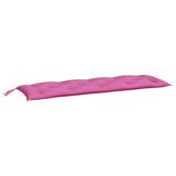 Vidaxx Gartenbankauflage 150x50x7 cm Oxford-Stoff rosa