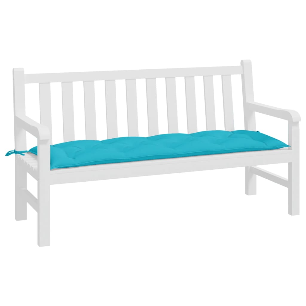 Vidaxx Gartenbankauflage 150x50x7 cm Oxford-Stoff türkis
