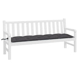 Vidaxx Gartenbankauflage 180x50x7 cm Oxford-Stoff anthrazit