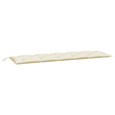 Vidaxl tuinbankkussen 180x50x7 cm oxford stof crèmekleurig