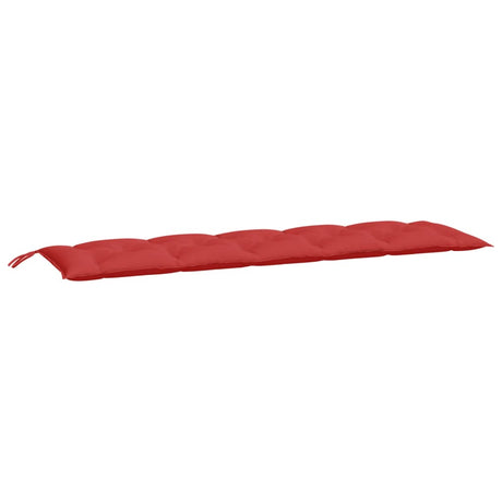 VidaXL Gartenbankauflage 180x50x7 cm Oxford-Stoff rot