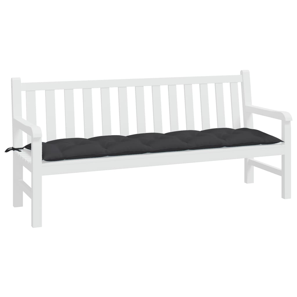 Vidaxx Gartenbankauflage 180x50x7 cm Oxford-Stoff schwarz