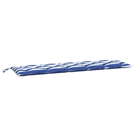 Vidaxx Sofakissen gestreift 180x50x7 cm Stoff gestreift weiß und blau