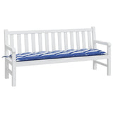 Vidaxx Sofakissen gestreift 180x50x7 cm Stoff gestreift weiß und blau