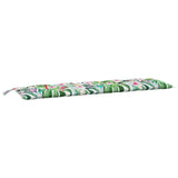 VidaXL Gartenbankauflage 180x50x7 cm Oxford-Stoff mehrfarbig