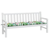 VidaXL Gartenbankauflage 180x50x7 cm Oxford-Stoff mehrfarbig