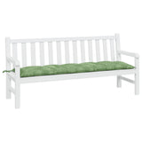 Vidaxx Gartenbankauflage 180x50x7 cm Oxford-Stoff mit Blattmuster