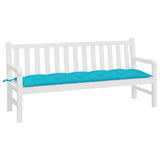 Vidaxl Garden Bench Pushion 180x50x7 cm Oxford Fabric turkis