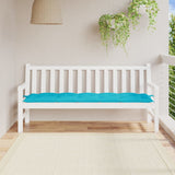 VidaXL Gartenbankauflage 180x50x7 cm Oxford-Stoff türkis