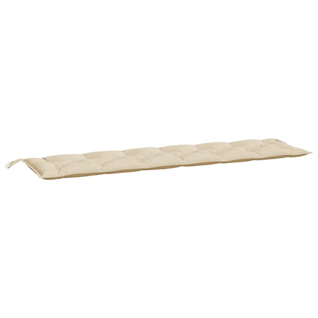 VidaXL Gartenbankauflage 200x50x7 cm Oxford-Stoff beige