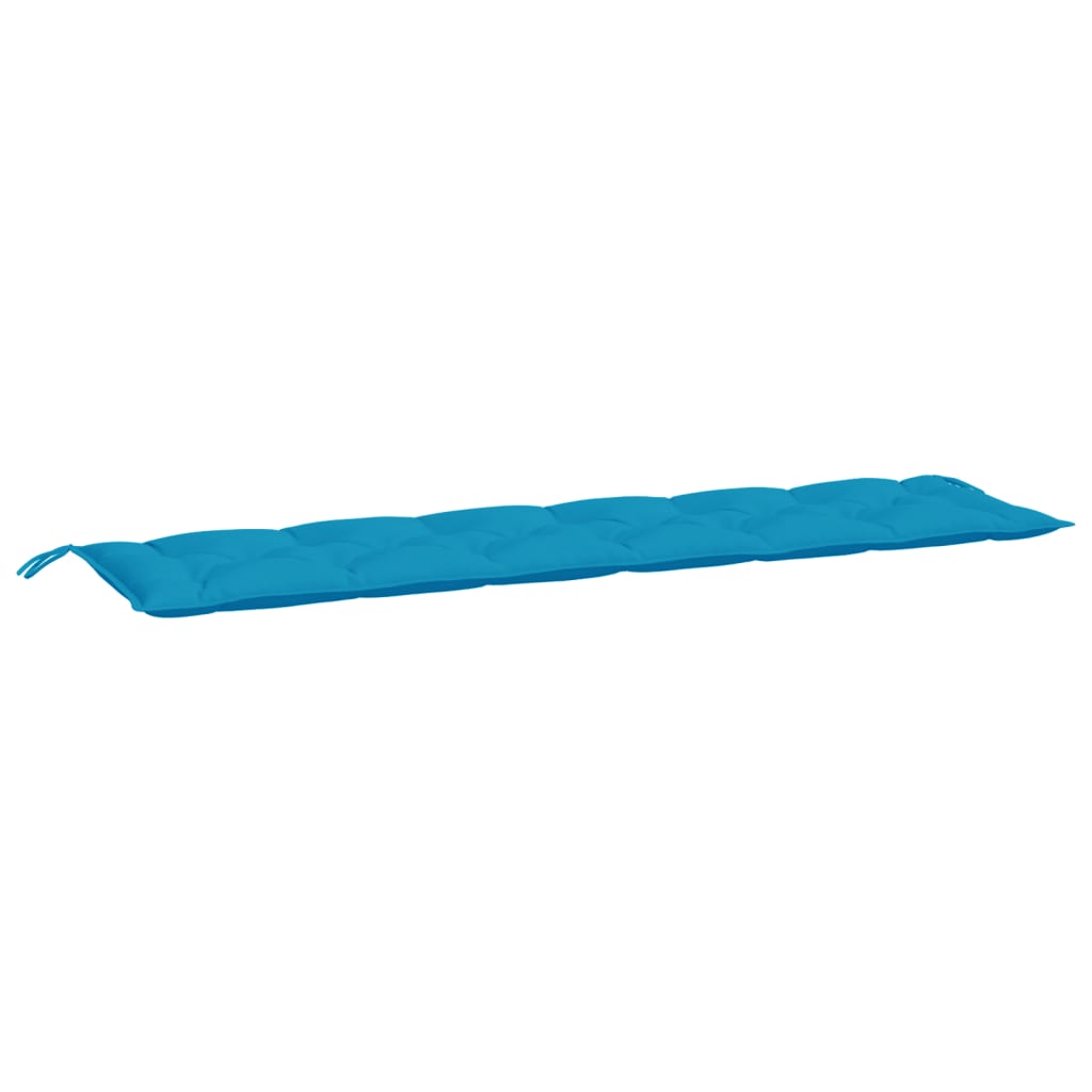 Vidaxx Gartenbankauflage 200x50x7 cm Oxford-Stoff hellblau