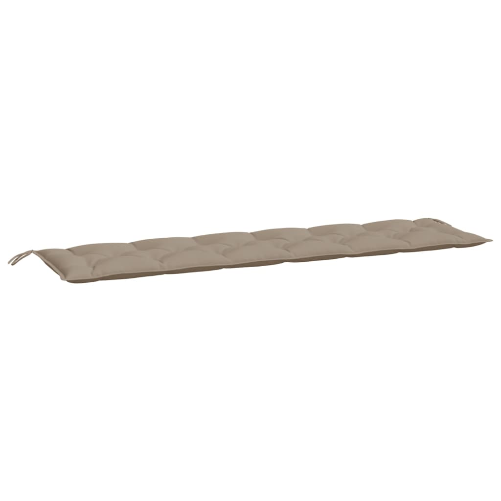 Vidaxx Gartenbankauflage 200x50x7 cm Oxford-Stoff taupe