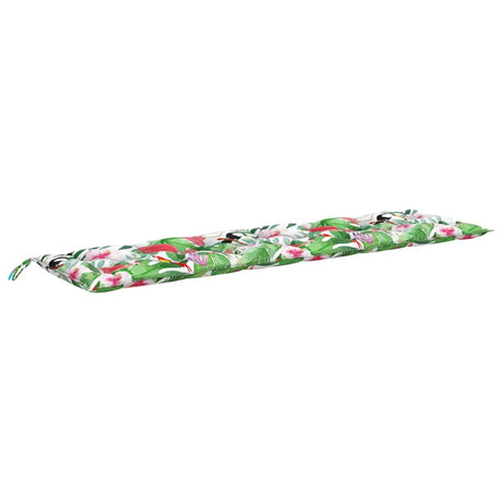 VidaXL Gartenbankauflage 200x50x7 cm Stoff mehrfarbig
