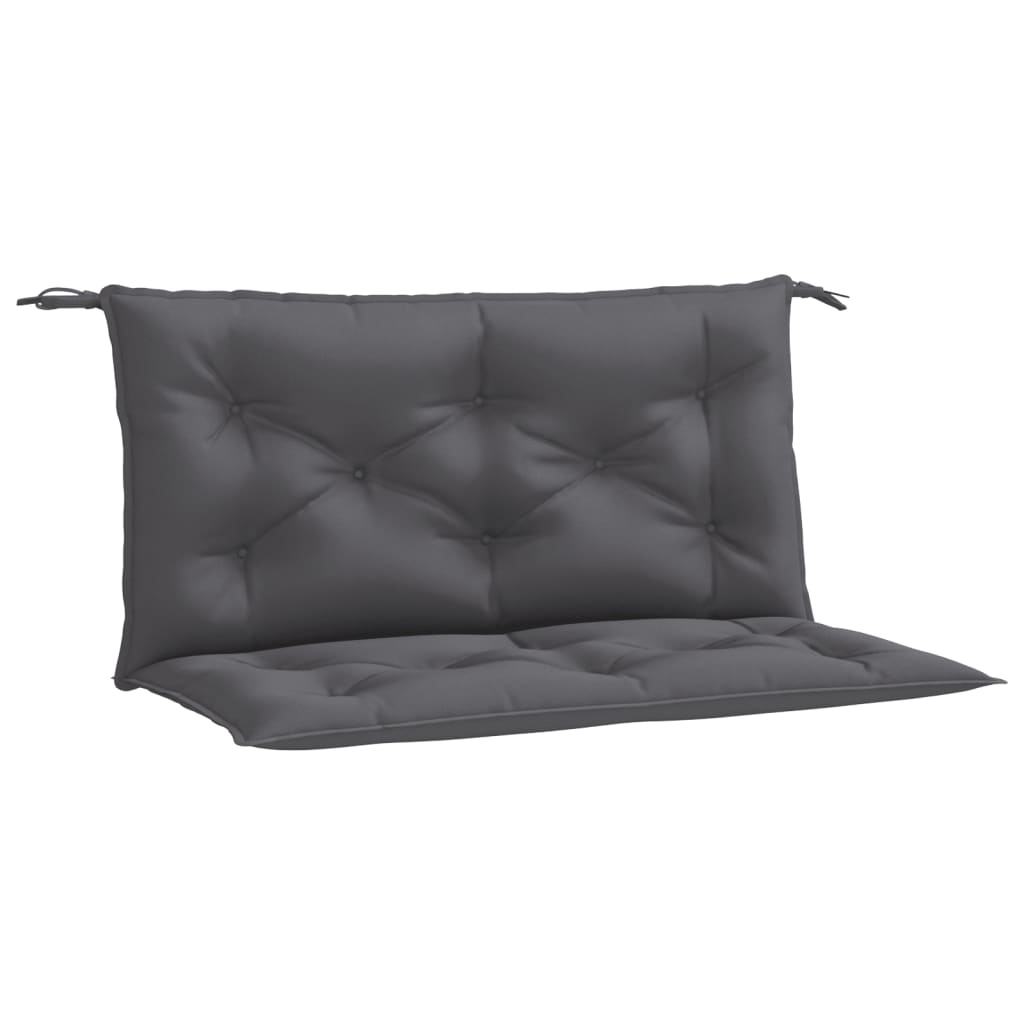 Vidaxx Gartenbankauflagen 2 Stk. 100x50x7 cm Oxford-Stoff Anthrazit