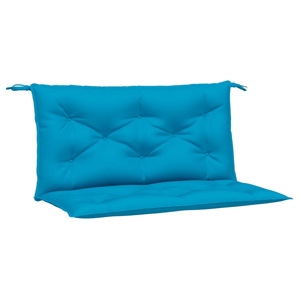 Vidaxl Garden Bench Cushions 2 ST 100x50x7 CM Oxford Fabric Azul