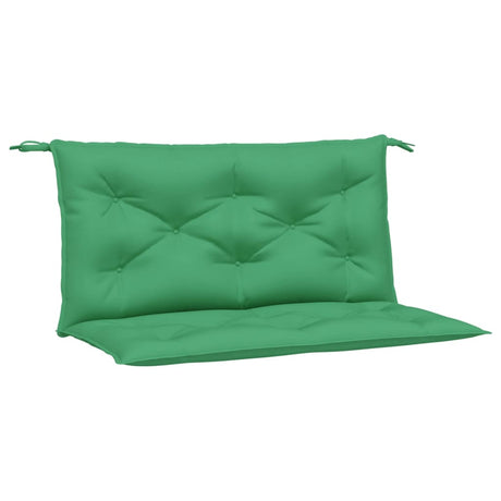 Vidaxx Gartenbankauflagen 2 Stück 100x50x7 cm Oxford-Stoff grün