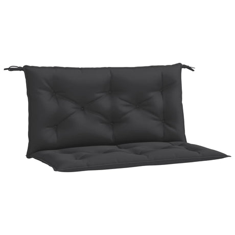 Vidaxx Gartenbankauflagen 2 Stück 100x50x7 cm Oxford-Stoff schwarz