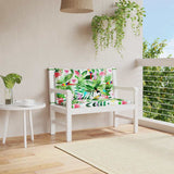 Vidaxx Gartenbankauflagen 2 Stück 100x50x7 cm Stoff mehrfarbig