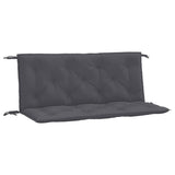 Vidaxx Gartenbankauflagen 2 Stk. 120x50x7 cm Oxford-Stoff Anthrazit