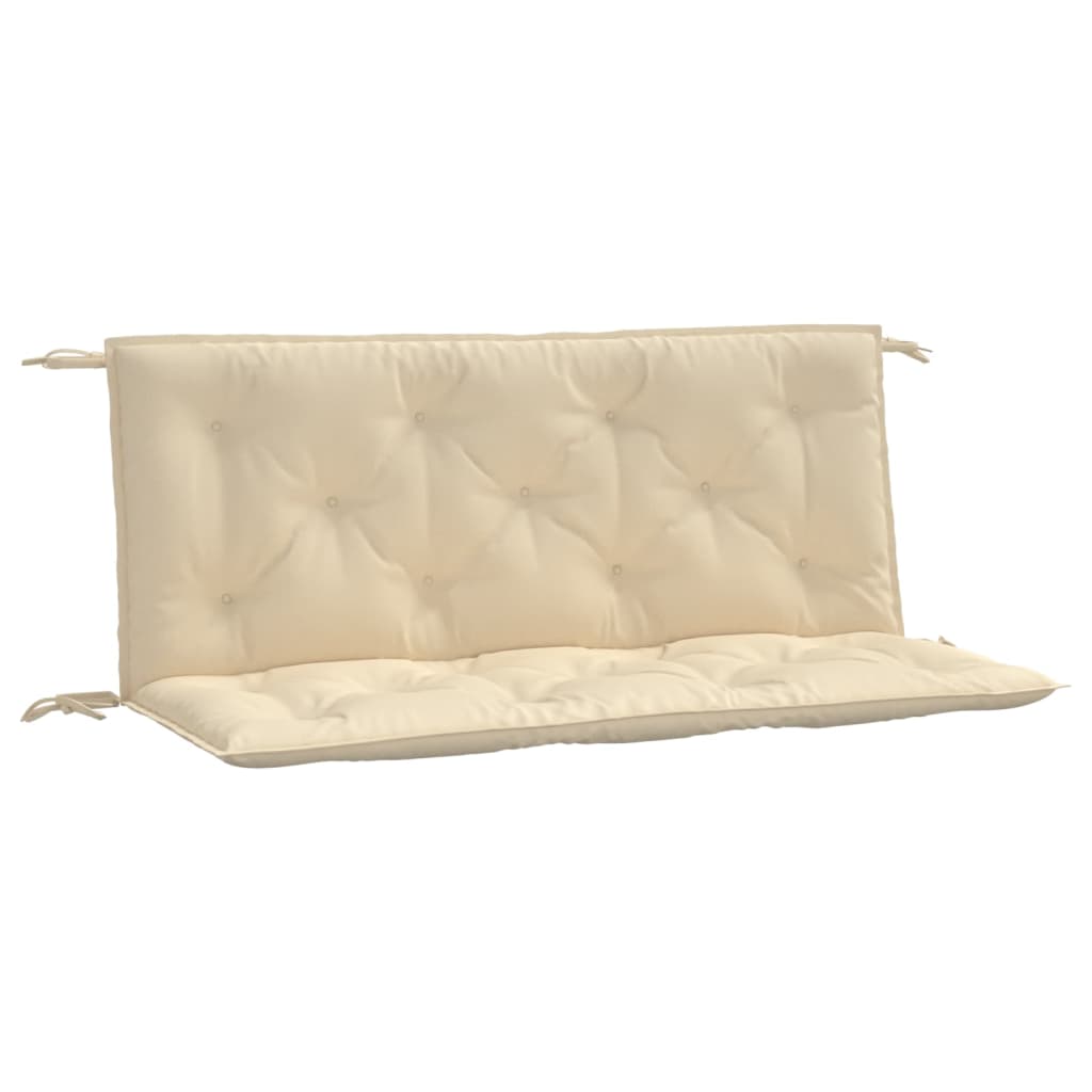 Vidaxx Gartenbankauflagen 2 Stk. 120x50x7 cm Oxford-Stoff beige