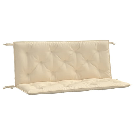 Vidaxx Gartenbankauflagen 2 Stk. 120x50x7 cm Oxford-Stoff beige
