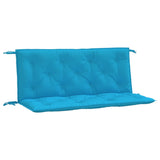 Vidaxl Garden bench cushions 2 pcs 120x50x7 cm Oxford fabric light blue