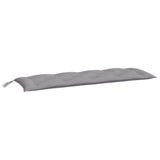 Vidaxl Garden Bench Poduszki 2 ST 150x50x7 CM Oxford Fabric Grey