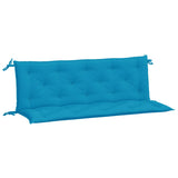 Vidaxl Garden Bench Poduszki 2 ST 150x50x7 CM Oxford Fabric Lern ​​Blue