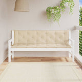 Vidaxx Gartenbankauflagen 2 Stück 180x50x7 cm Oxford-Stoff beige