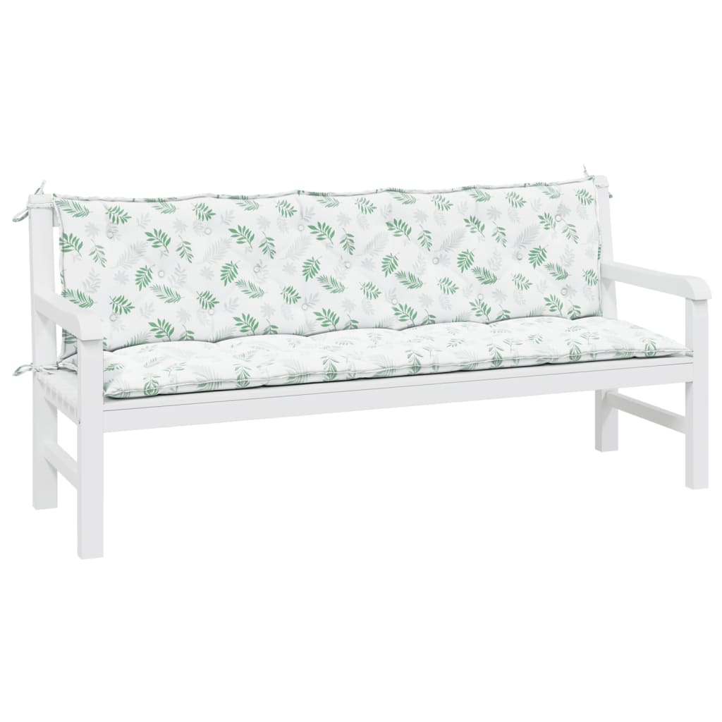 VIDAXL Garden Bench blazine 2 St Oxford tkanine