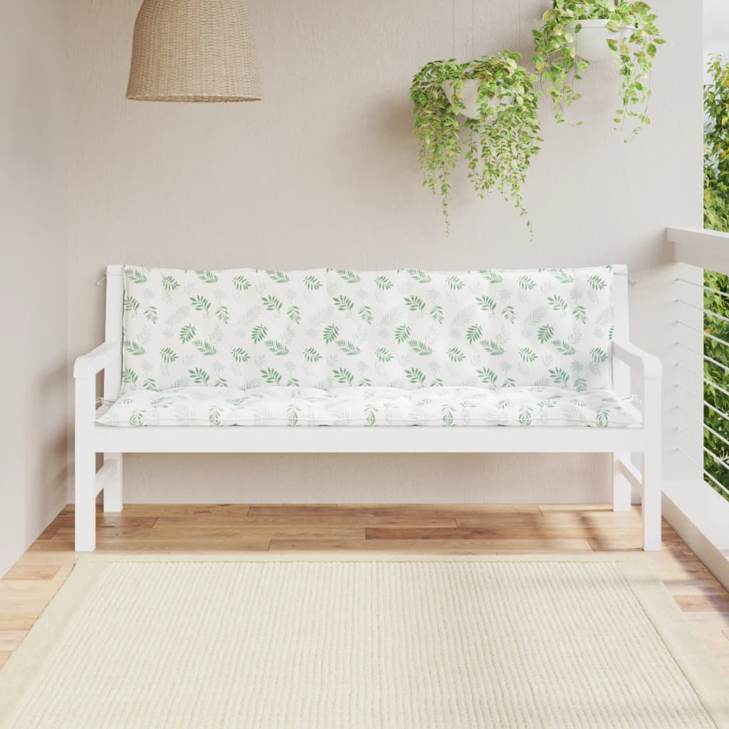 VIDAXL Garden Bench blazine 2 St Oxford tkanine