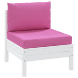 VidaXL Palettenkissen 2 Stk. Oxford-Stoff rosa