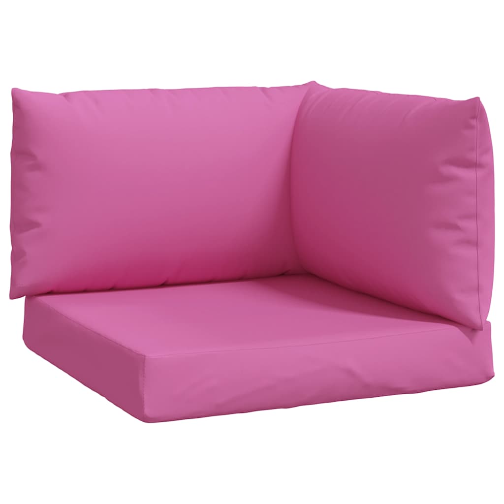 VidaXL Palettenkissen 3 Stück Oxford-Stoff rosa